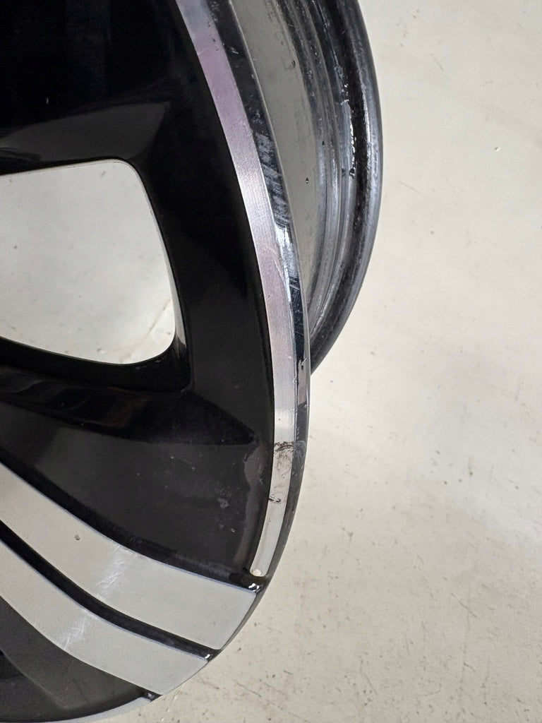 1x Alufelge 17 Zoll 7.0" 5x112 44 5ET Glanz Schwarz A2064017100 Mercedes-Benz