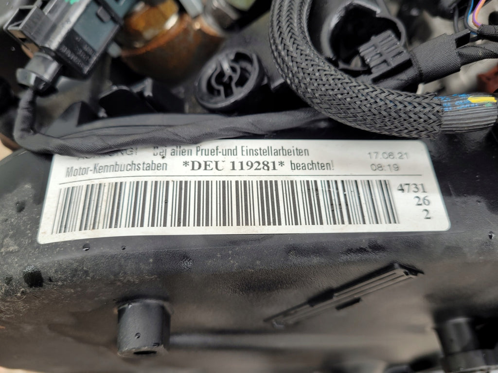 Motor Audi A4 B9 DEU 2.0 TDI 2021 Diesel Engine Komplett