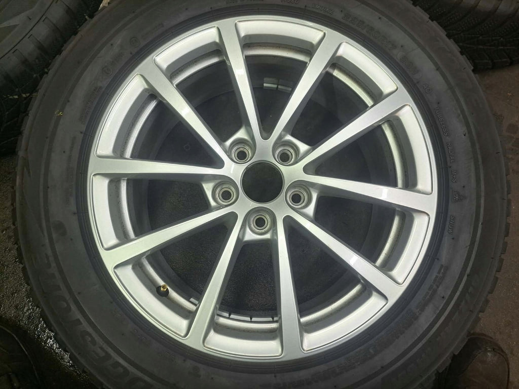 4x Alufelge 17 Zoll 7.5" 5x112 36ET Glanz Silber 4K0601025 Audi A4 A3 I FEL5996079342pa