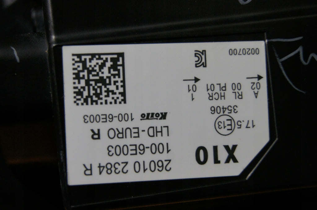 Frontscheinwerfer Renault Zoe 260102384R Full LED Rechts Scheinwerfer Headlight SCH6859386493dg