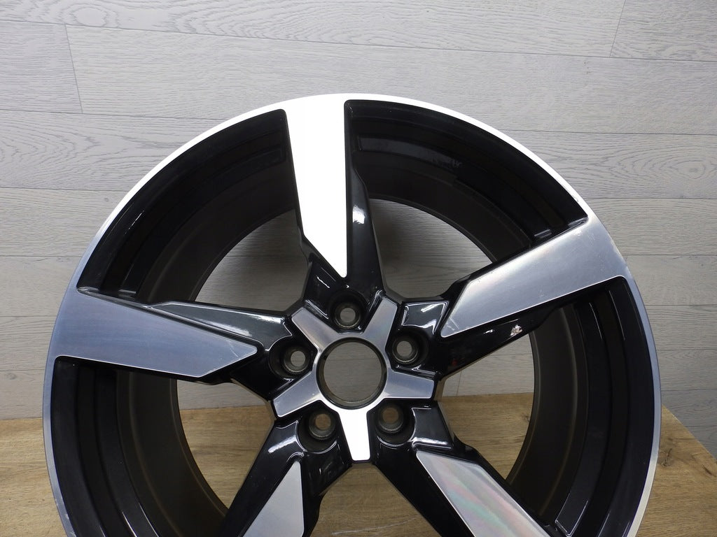 1x Alufelge 19 Zoll 9.0" 5x112 52ET Glanz Grau S80601025 Audi Tt Mg Rim Wheel FEL5508541163cv