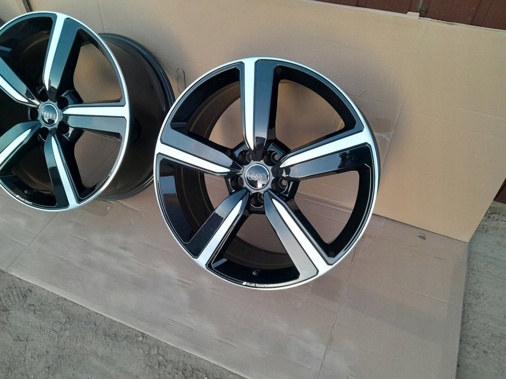 4x Alufelge 20 Zoll 9.0" 5x112 38ET Glanz Silber 4KE601025S Audi A6 Rim Wheel FEL6712752557qk