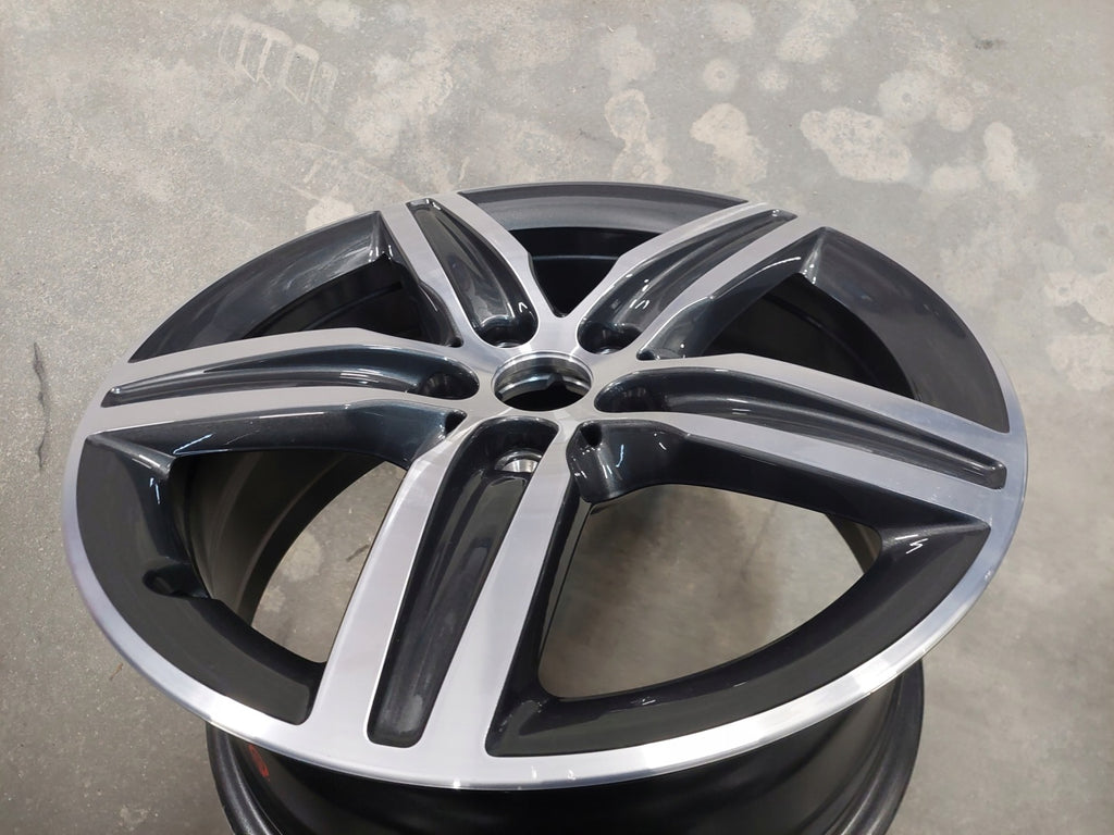 1x Alufelge 17 Zoll 7.5" 5x112 54ET Glanz Grau 6855091 BMW 1 Mg Rim Wheel FEL1625039873bh