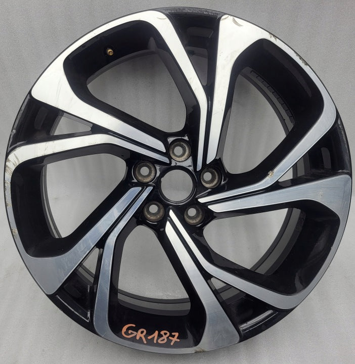 1x Alufelge 20 Zoll 6.5" 5x114.3 33ET Glanz Schwarz 403008263R Renault Scenic FEL6423404279fh