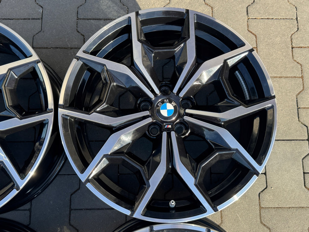 4x Alufelge 19 Zoll 7.5" 5x112 32ET Glanz Schwarz 7916263 BMW X3 G01 G02 Ix3 G08 FEL4625727094ft