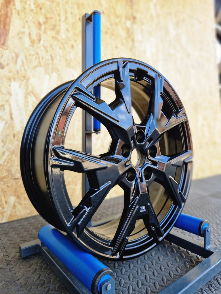 1x Alufelge 19 Zoll 6.5" 5x112 42ET Glanz Schwarz 36115B4E923 BMW 1 Rim Wheel FEL8004781219ou