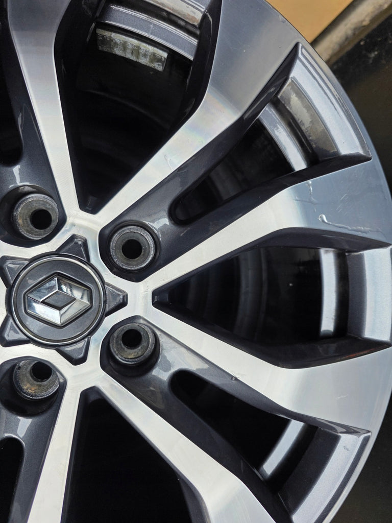1x Alufelge 17 Zoll 7.0" 4x114.3 43ET Glanz Silber 403007202R Renault Megane 1 FEL7207848719mh