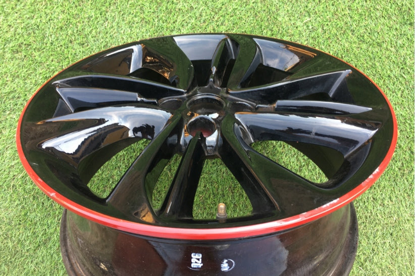 1x Alufelge 17 Zoll 7.0" 4x100 44ET OP035K3 Opel Corsa Rim Wheel