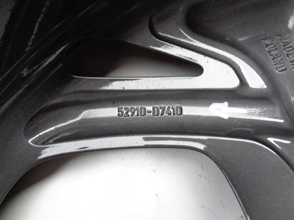 1x Alufelge 19 Zoll 7.5" 5x114.3 53ET 52910-D7410 Hyundai I Rim Wheel FEL3382523098qa