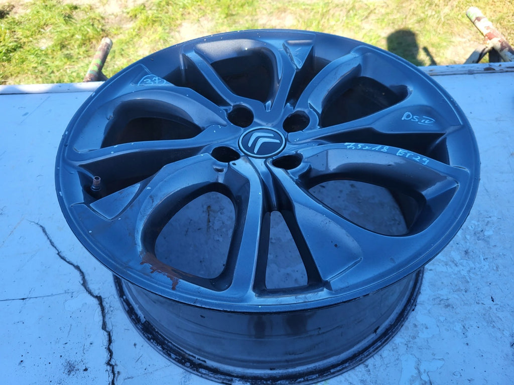 1x Alufelge 18 Zoll 7.5" 4x108 29ET Matt Silber 9688904377 Citroën Rim Wheel FEL5553606710qp