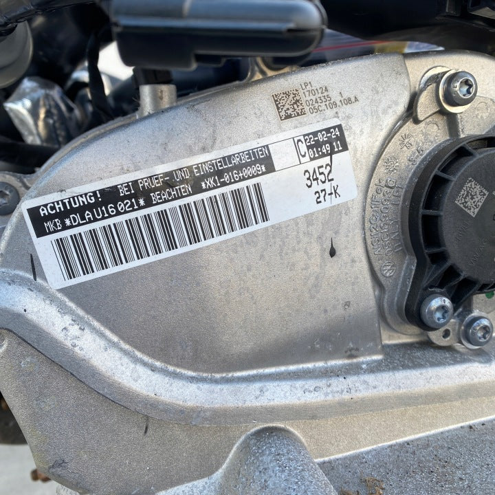 Motor Audi A3 DLAA DLAB DLAC XK1 1.0 TSI. TFSI. FSI 14TKm 2024 Benzin Komplett MOT3977908508jf