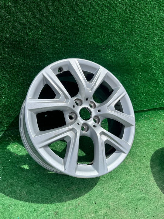 1x Alufelge 17 Zoll 6.5" 5x120 39ET Glanz Silber 6856076 BMW X1 F48 Rim Wheel FEL4286732307po