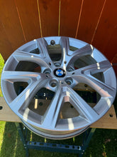 Load image into Gallery viewer, 1x Alufelge 17 Zoll 6.5&quot; 5x112 39ET Glanz Silber 6856076 BMW F39 X1 F48