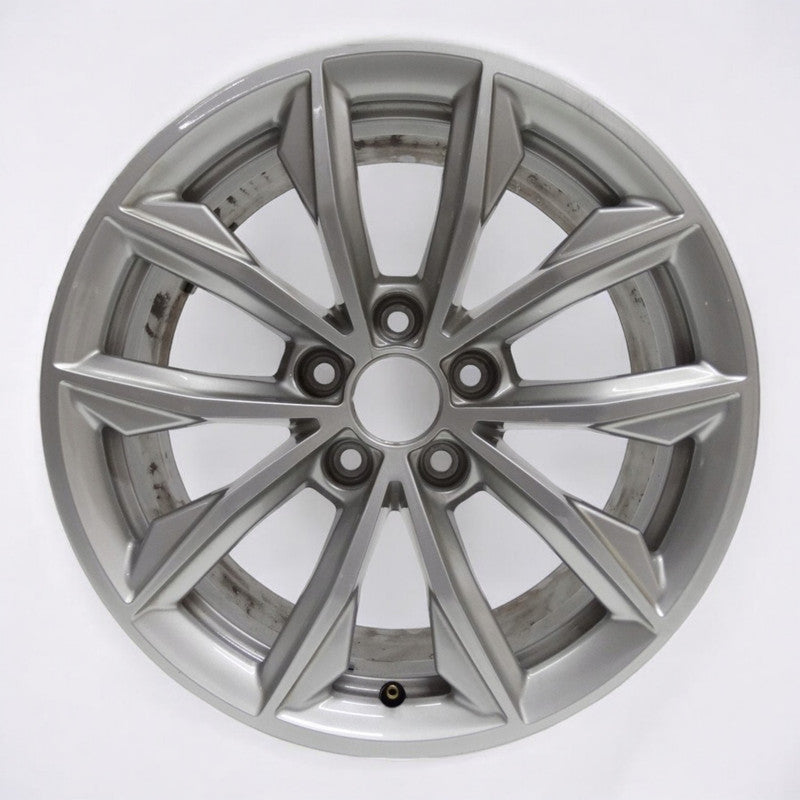 1x Alufelge 17 Zoll 8.0" 5x112 39ET Glanz Silber 80A601025 Audi Q5 Rim Wheel