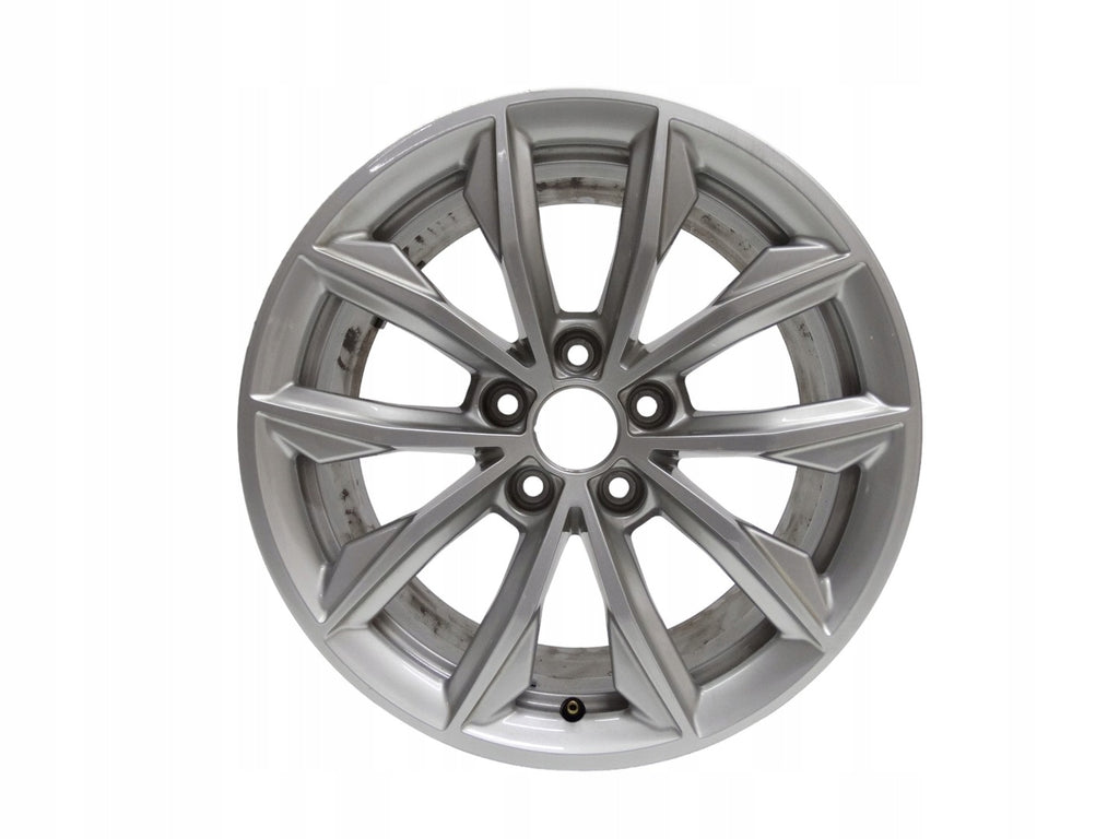 1x Alufelge 17 Zoll 8.0" 5x112 39ET Glanz Silber 80A601025 Audi Q5 Rim Wheel