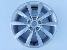 Load image into Gallery viewer, 1x Alufelge 17 Zoll 6.0&quot; 5x112 48ET Glanz Silber 5G0601025K VW Golf Vii