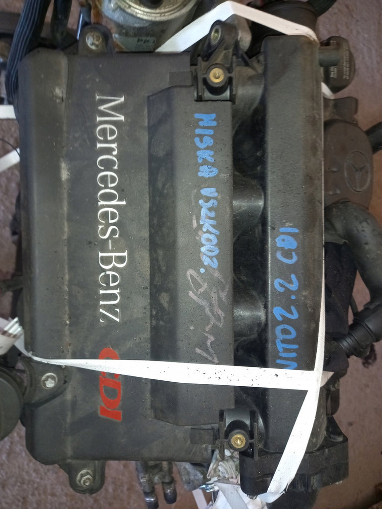 Motor Mercedes-Benz Engine 611980 2.2 CDI 194TKm 2001 Diesel Engine Komplett