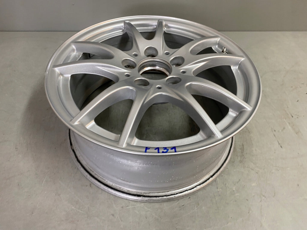 1x Alufelge 16 Zoll 6.5" 5x112 49ET Glanz Silber A2464011302 Mercedes-Benz W246