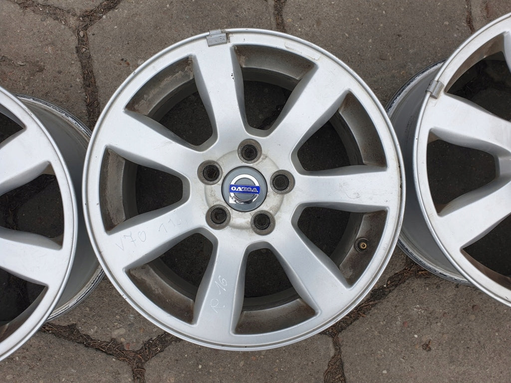 4x Alufelge 16 Zoll 3.5" 5x108 31200601 Volvo V70 Iii Rim Wheel FEL4952575431ej