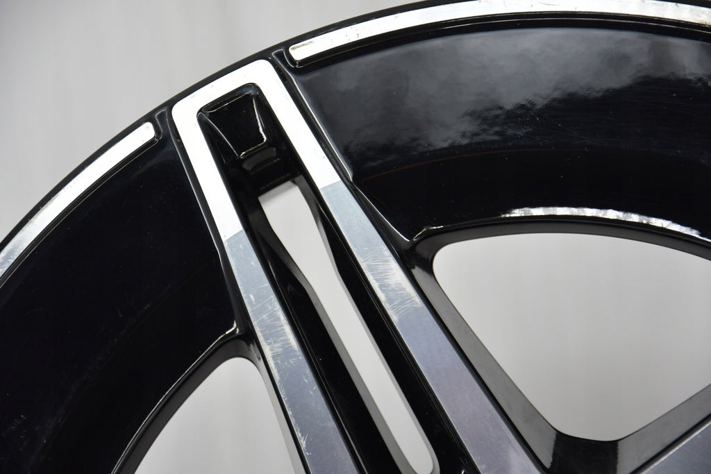 1x Alufelge 18 Zoll 7.5" 5x112 53ET Glanz Schwarz A2434011700 Mercedes-Benz Amg