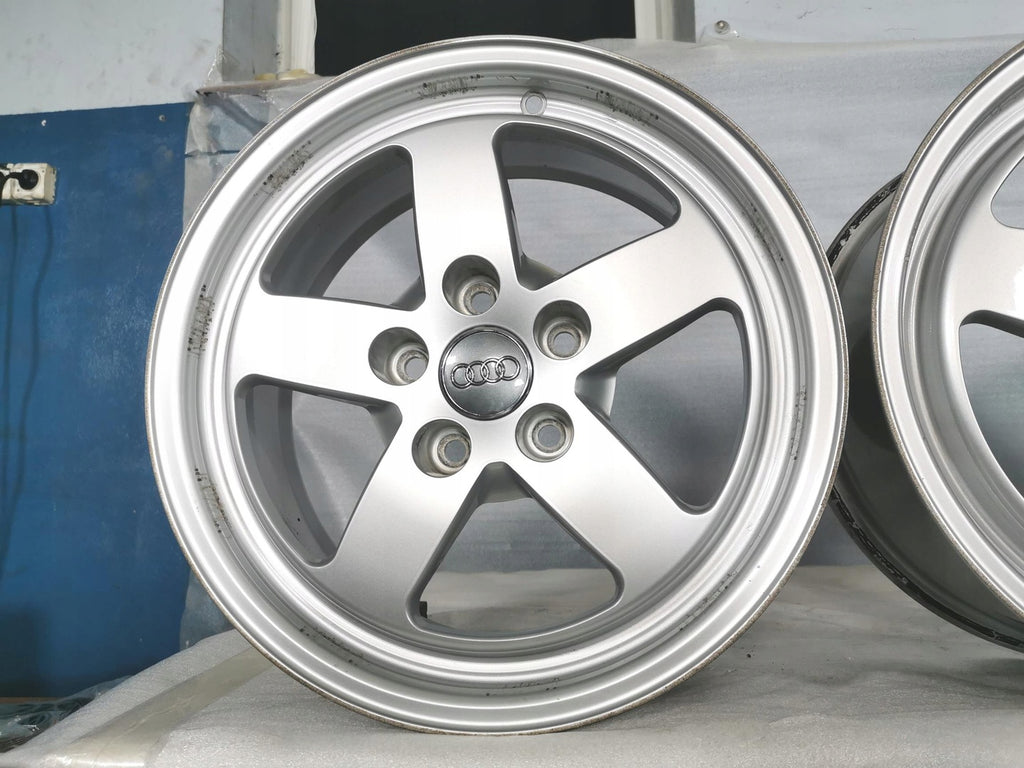 4x Alufelge 16 Zoll 7.0" 5x112 35ET Glanz Silber 8W0601025 Audi C6 A4 B6 B7