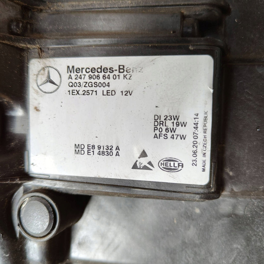 Frontscheinwerfer Mercedes-Benz Gla H247 A2479066400 Rechts Headlight SCH1421475295xs