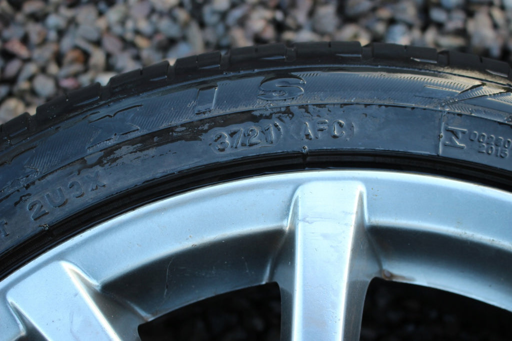 1x Alufelge 17 Zoll 7.0" 5x114.3 55ET Glanz Grau 9965277070 Mazda Mx-5 Mx5 Nc FEL1470112206tg
