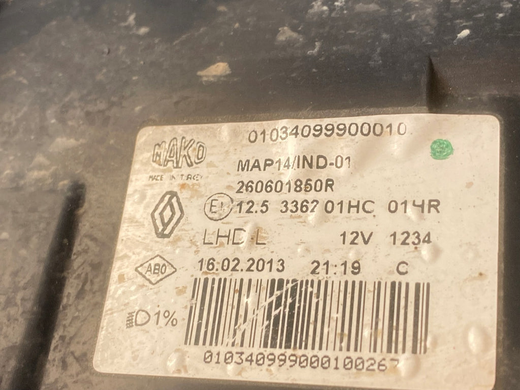 Frontscheinwerfer Renault Clio IV 260102796R 260601850R Rechts oder Links SCH1127119374fr