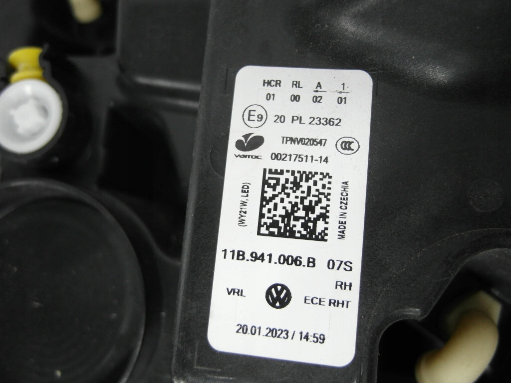 Frontscheinwerfer VW 11B941006 Full LED Rechts Scheinwerfer Headlight SCH6719687222bz