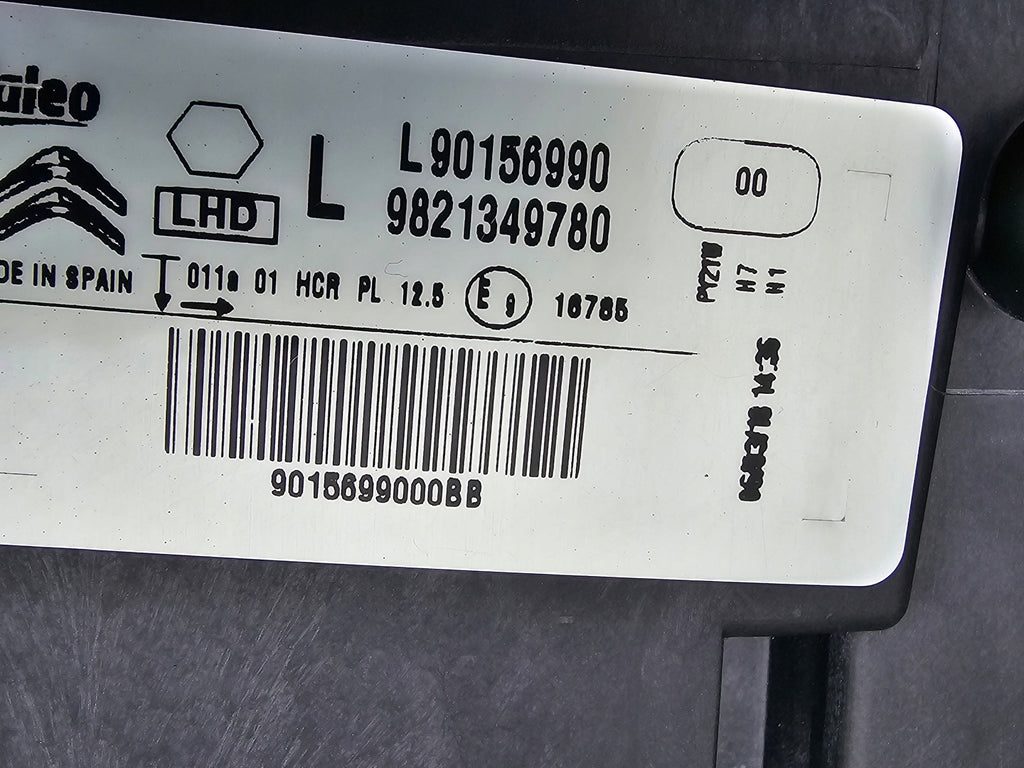 Frontscheinwerfer Citroën C4 Cactus 9821349780 Links Scheinwerfer Headlight