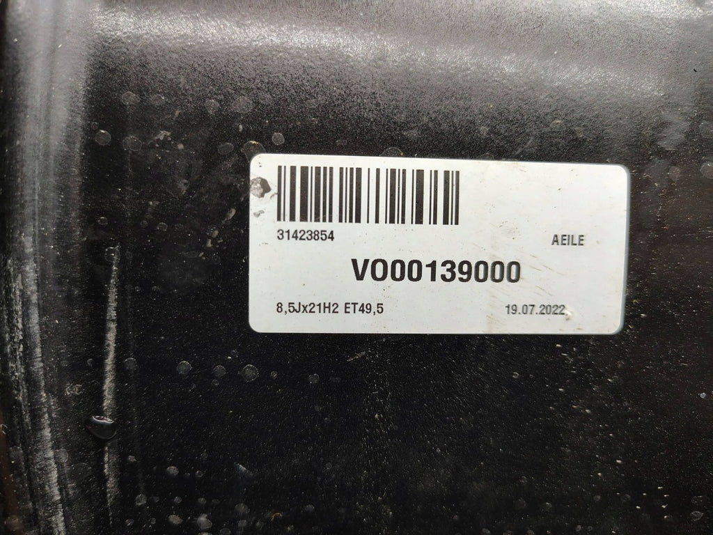 1x Alufelge 21 Zoll 5x108 31423854 Volvo Xc90 Xc60 Rim Wheel FEL3329130787og