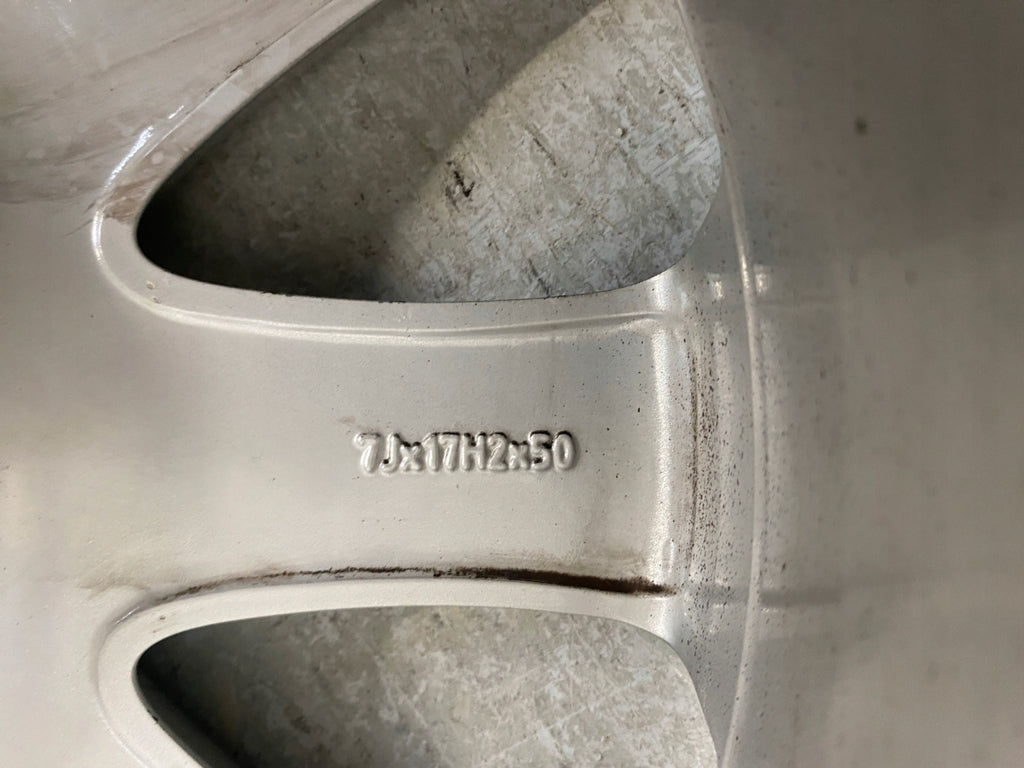 1x Alufelge 17 Zoll 7.0" 5x108 50ET Glanz Silber 30760638 Volvo V70 Rim Wheel FEL5892837227uy