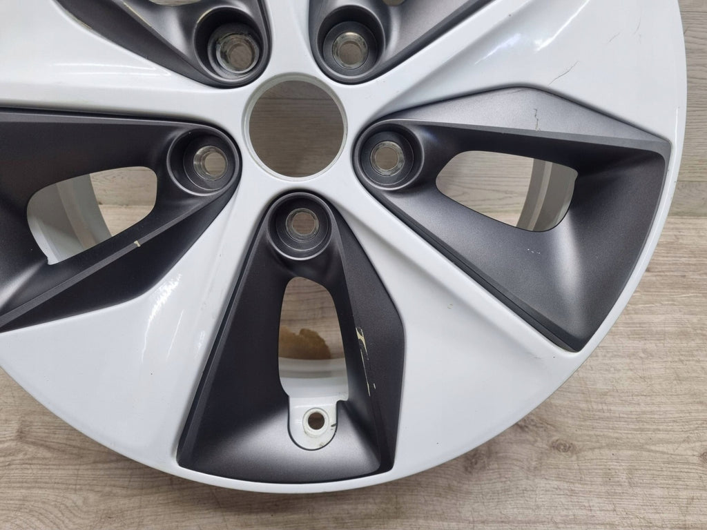 1x Alufelge 16 Zoll 6.5" 5x114.3 50ET Matt Weiß 52910-G7200 Hyundai Ioniq FEL1940527957wh