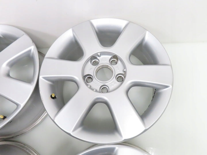 4x Alufelge 16 Zoll 6.5" 5x112 50ET Matt Grau 1T0601025C VW Passat Golf I FEL8008983502lh