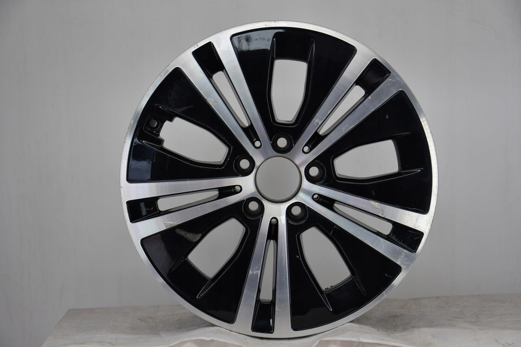 1x Alufelge 17 Zoll 7.5" 5x112 40ET Glanz Schwarz A2134015100 Mercedes-Benz W213