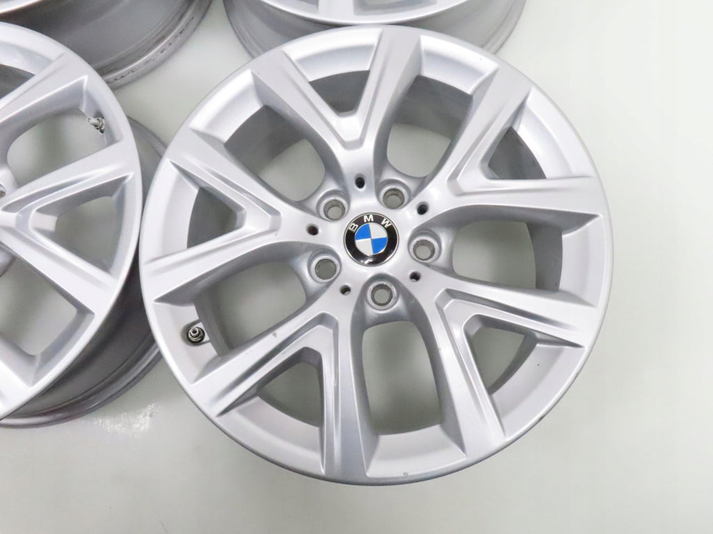 4x Alufelge 17 Zoll 6.5" 5x112 39ET Glanz Silber 6856076 BMW F39 X1 F48 FEL1052918538tv