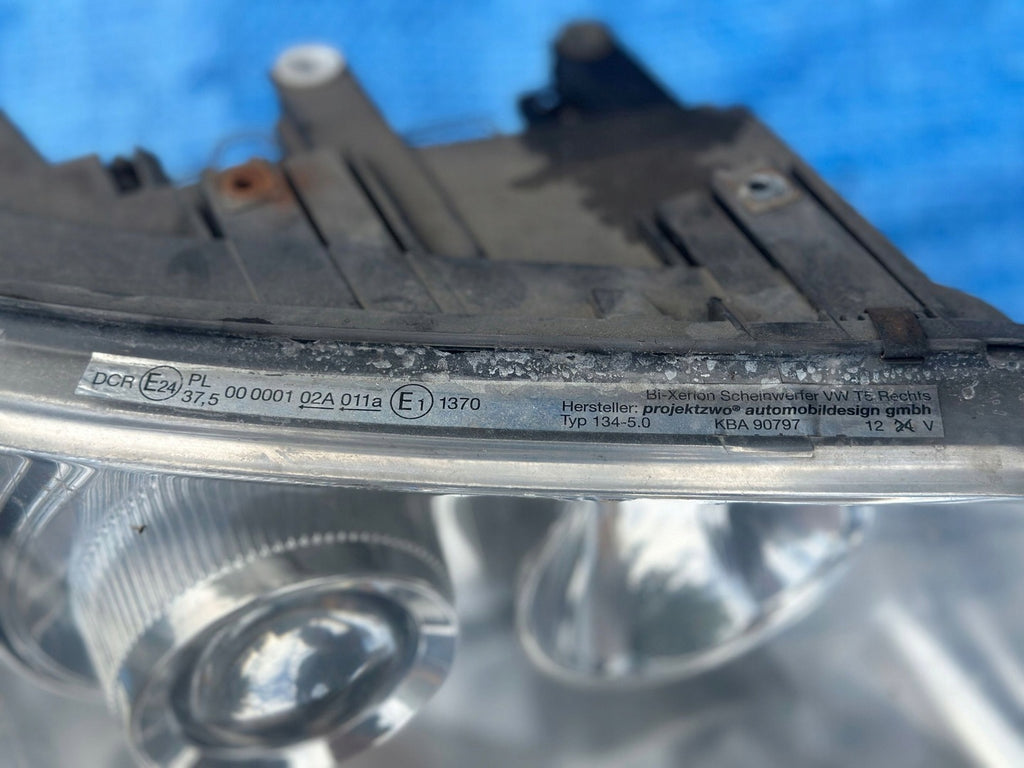 Frontscheinwerfer VW Multivan Xenon Vorderseite Scheinwerfer Headlight SCH2755348745jy