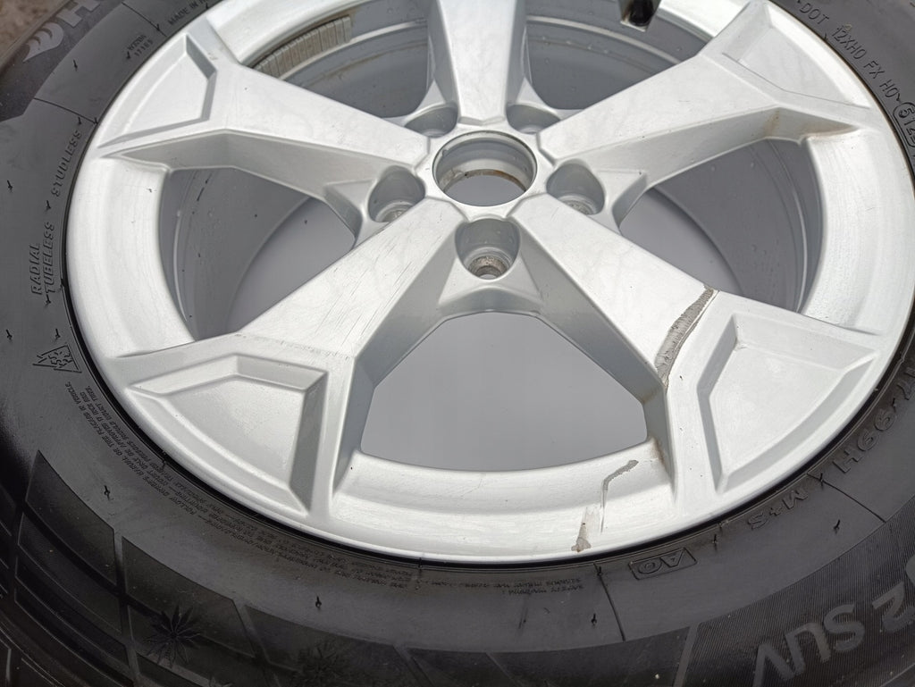1x Alufelge 17 Zoll 6.5" 5x112 38ET Silber 83A601025AL Audi Q3 Rim Wheel FEL6306414280rd