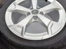Load image into Gallery viewer, 1x Alufelge 17 Zoll 6.5" 5x112 38ET Silber 83A601025AL Audi Q3 Rim Wheel FEL6306414280rd
