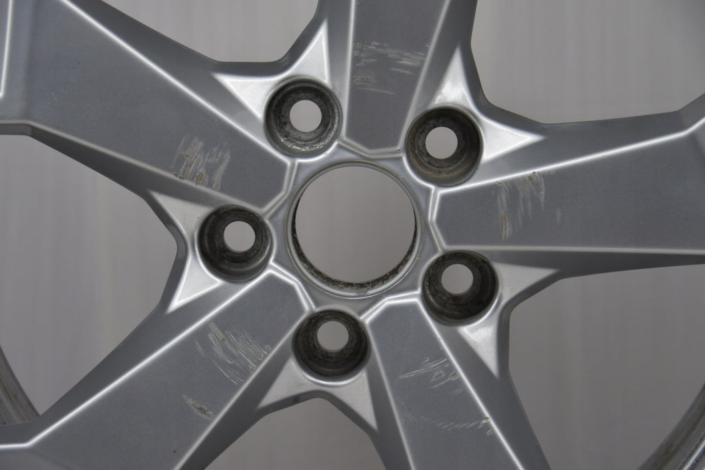 1x Alufelge 17 Zoll 6.5" 5x112 38ET Glanz Silber 83A601025 Audi Rim Wheel FEL6688604012bn