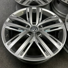 Laden Sie das Bild in den Galerie-Viewer, 4x Alufelge 19 Zoll 7.0" 5x112 43ET Glanz Silber 5NA601025N VW Tiguan Rim Wheel FEL6684127630vh