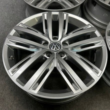 Laden Sie das Bild in den Galerie-Viewer, 4x Alufelge 19 Zoll 7.0" 5x112 43ET Glanz Silber 5NA601025N VW Tiguan Rim Wheel FEL6684127630vh