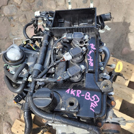 Motor Citroën Peugeot Toyota I 1KR-B52E 1.0 24TKm Benzin Engine Unkomplett MOT5315734621po