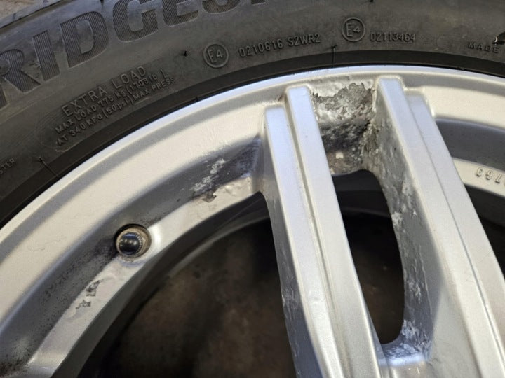 4x Alufelge 16 Zoll 6.5" 5x112 41ET Audi Rim Wheel FEL3545673646wv