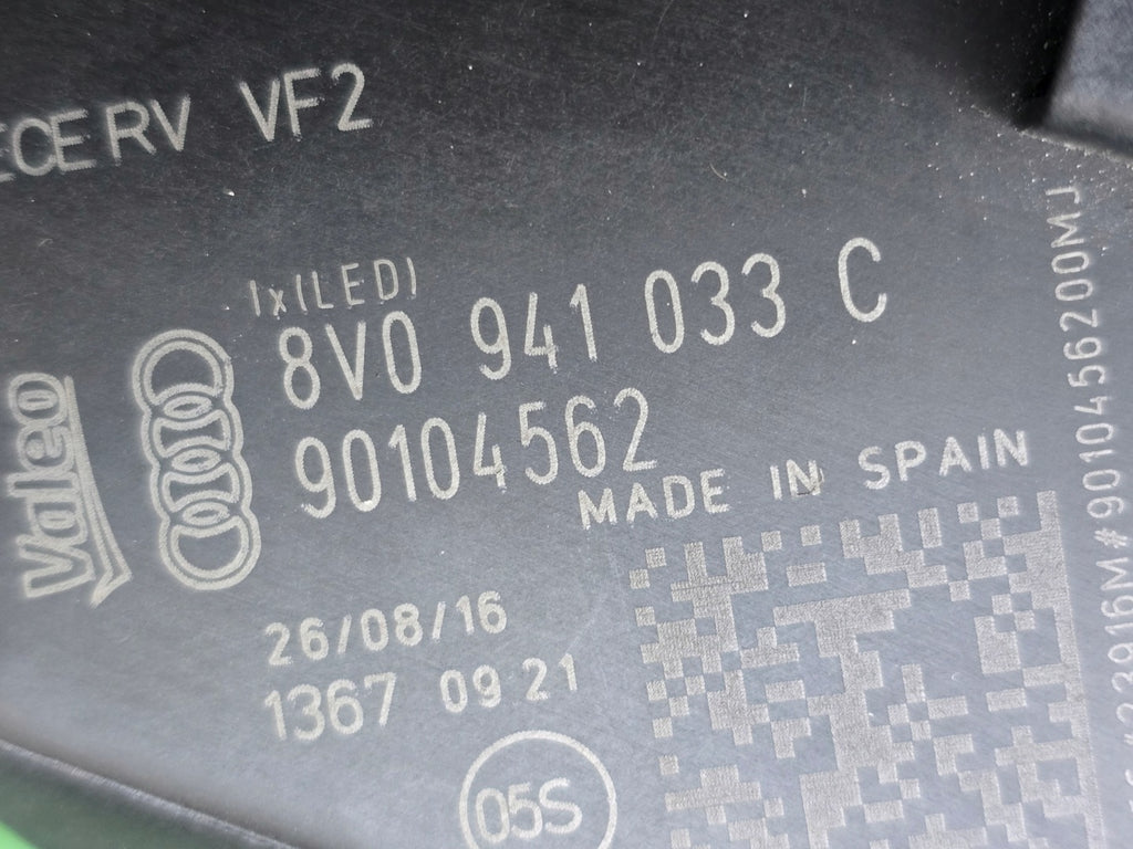 Frontscheinwerfer Audi A3 8V0941033C Links Scheinwerfer Headlight SCH6586804751af