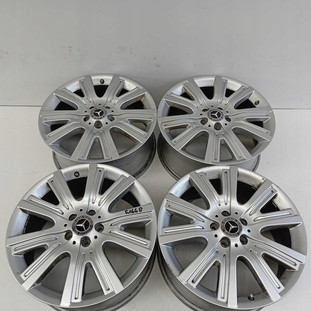 4x Alufelge 19 Zoll 8.5" 5x112 62ET Glanz Silber A1664011702 Mercedes-Benz W166 FEL7686749462gc