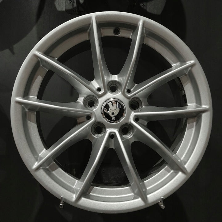 4x Alufelge 16 Zoll 6.5" 5x112 22ET 6876921 Audi I Rim Wheel FEL4888211174cm