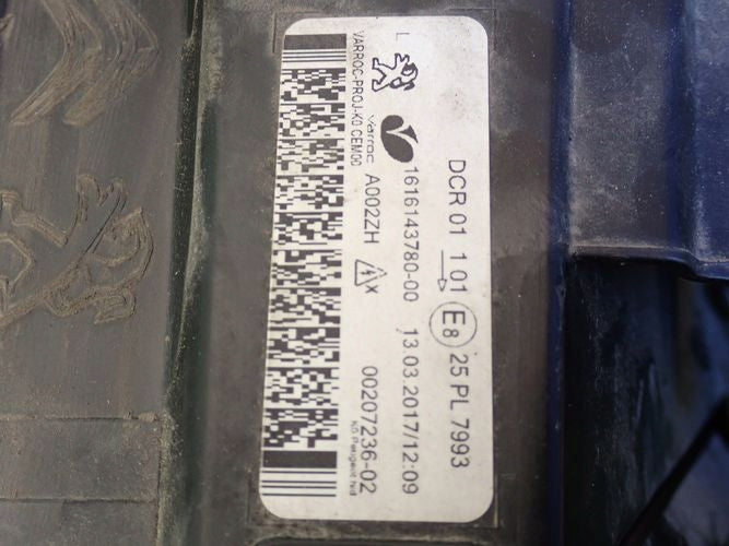 Frontscheinwerfer Opel 1616143780-00 Xenon Links Scheinwerfer Headlight