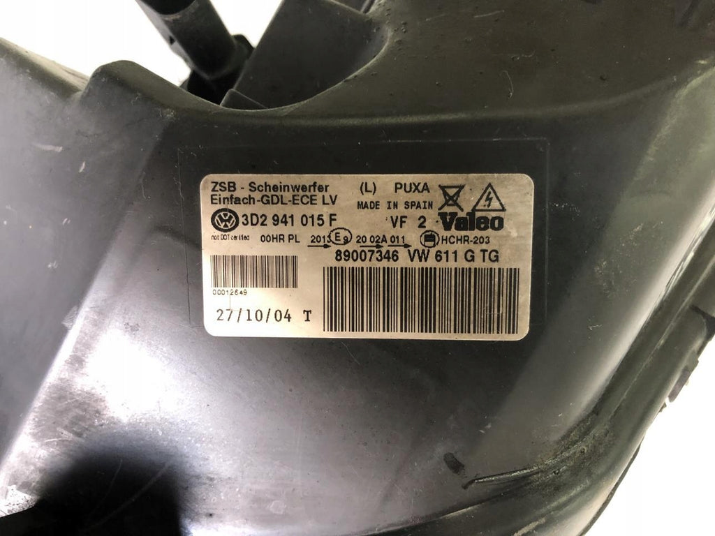 Frontscheinwerfer VW Phaeton 3D2941015F Xenon Links Scheinwerfer Headlight