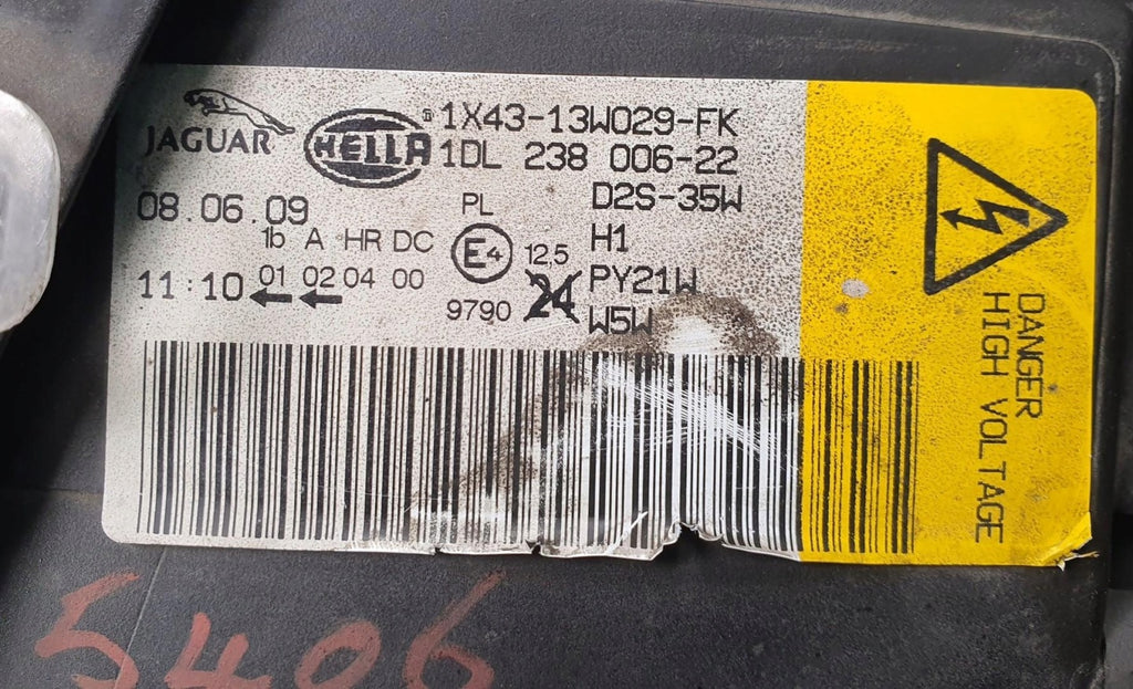 Frontscheinwerfer Jaguar X-Type X400 1X43-13W029-FK Rechts Headlight SCH1541851883js